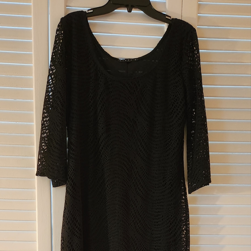 Fringed bottom dress